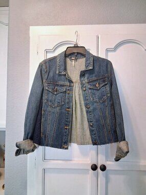 Free People Jeans Jacket